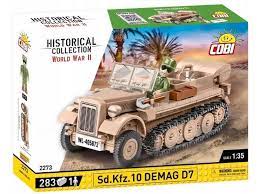 COBI - Construction Blocks, Sd.Kfz 10 Demag D7 283PC