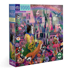 eeBoo Cat and the Castle 1000pc Puzzle