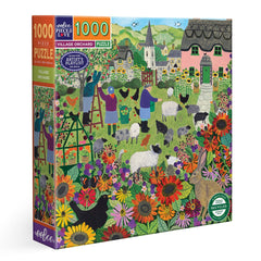 eeBoo: Village Orchard 1000pc Puzzle