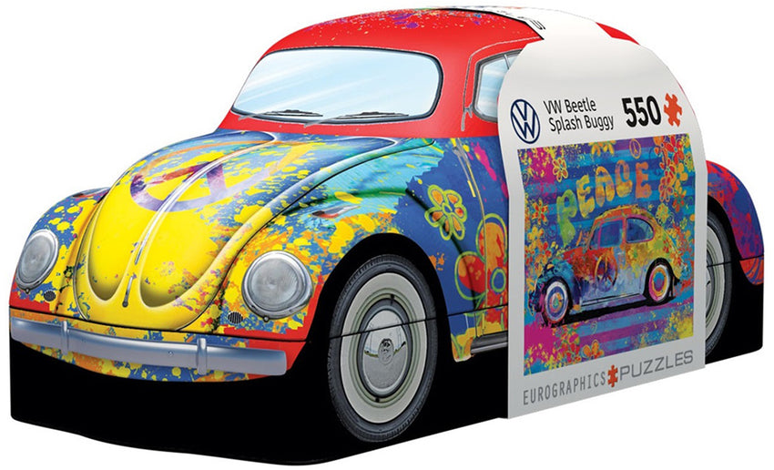 Eurographics: VW Beetle Splash Tin 550pc Puzzle
