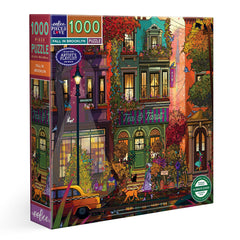 eeBoo: Fall in Brooklyn 1000pc Puzzle