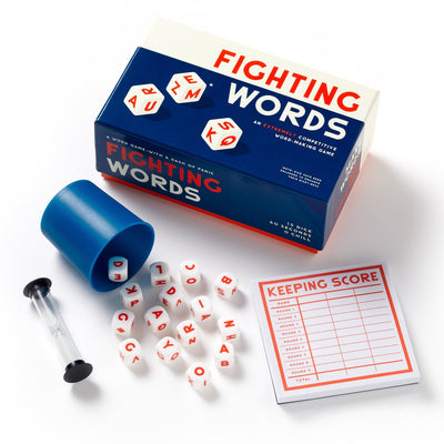 Dice Games, Fighting Words Dice Game