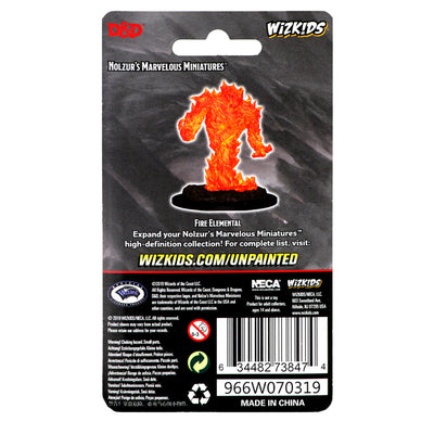 Role Playing Games, D&D Nolzur's Marvelous Miniatures: Fire Elemental