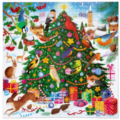 eeBoo: Christmas Songbirds 1000pc Puzzle