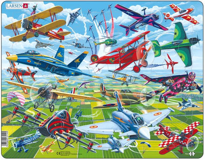 Kid's Jigsaws, Brave Pilots Frame Puzzle