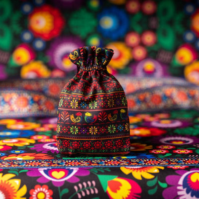 Accessories, Q Workshop Full Art Dice Pouch: Krajka