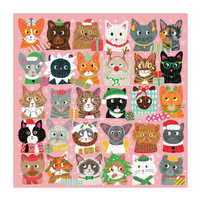 Cats, Festive Furballs 500pc Puzzle