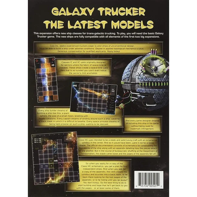 Galaxy Trucker Latest Models