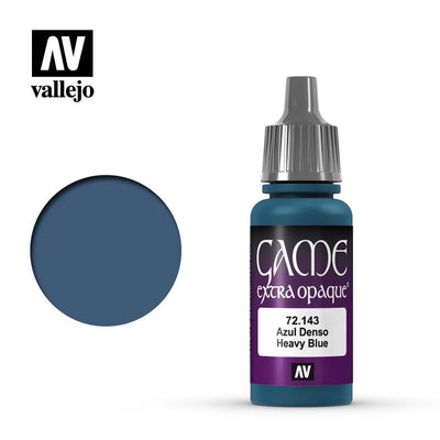 Hobby Paint, Game Color: Heavy Blue Extra Opaque 17ml