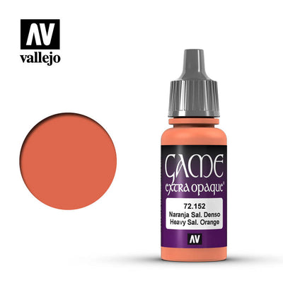 Hobby Paint, Game Color: Heavy Orange Extra Opaque 17ml