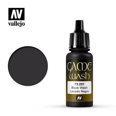 Hobby Supplies, Game Color Wash: Black 17ml Old Formation