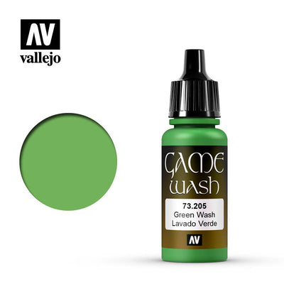 Hobby Supplies, Game Color Wash: Green 17ml Old Formation