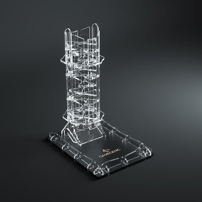 Accessories, Gamegenic Crystal Twister Premium Dice Tower