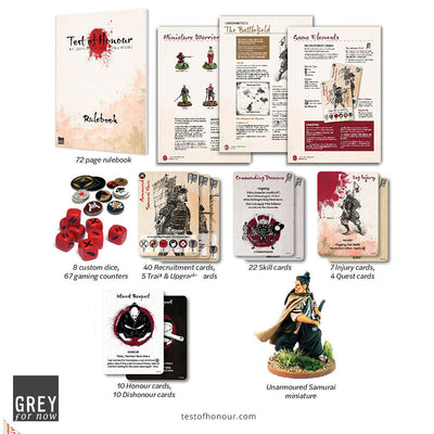 Miniatures, Test of Honour: The Samurai Miniatures Game Gaming Set