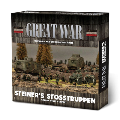 Miniatures, Great War: Steiner's Stosstruppen Starter Force