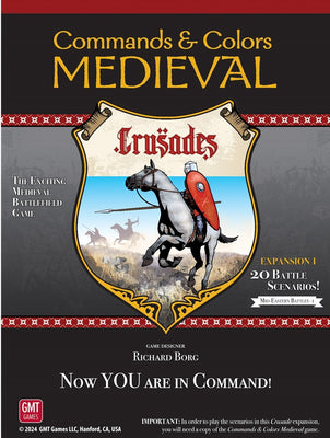 Board Games, Commands & Colors – Medieval Expansion 1: Crusades Mid-Eastern Battles 1