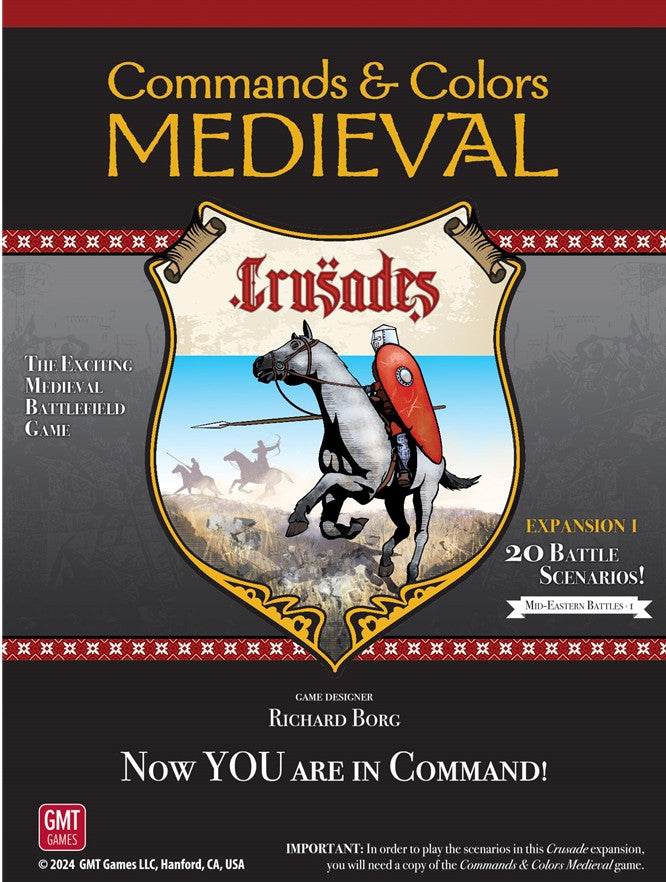Commands & Colors – Medieval Expansion 1: Crusades Mid-Eastern Battles 1