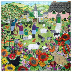 eeBoo: Village Orchard 1000pc Puzzle