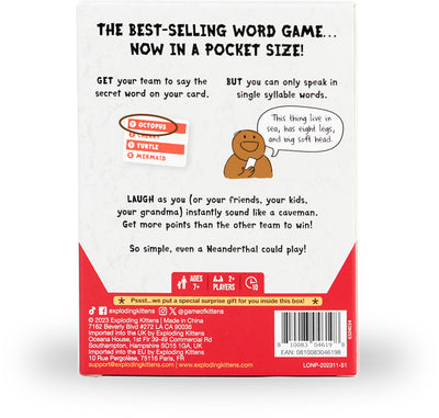 Word Games, Poetry For Neanderthals: Grab & Game Edition