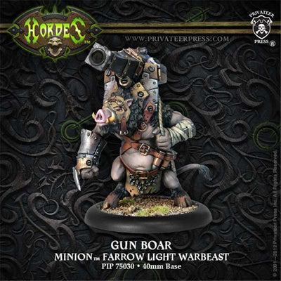 All Products, Hordes: Minions – Gun Boar Farrow Light Warbeast