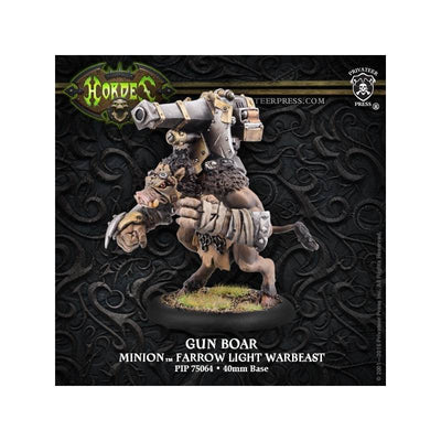 Miniatures, Hordes: Minions – Gun Boar Farrow Light Warbeast