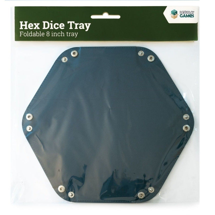 LPG Hex Dice Tray 8 Inch Blue