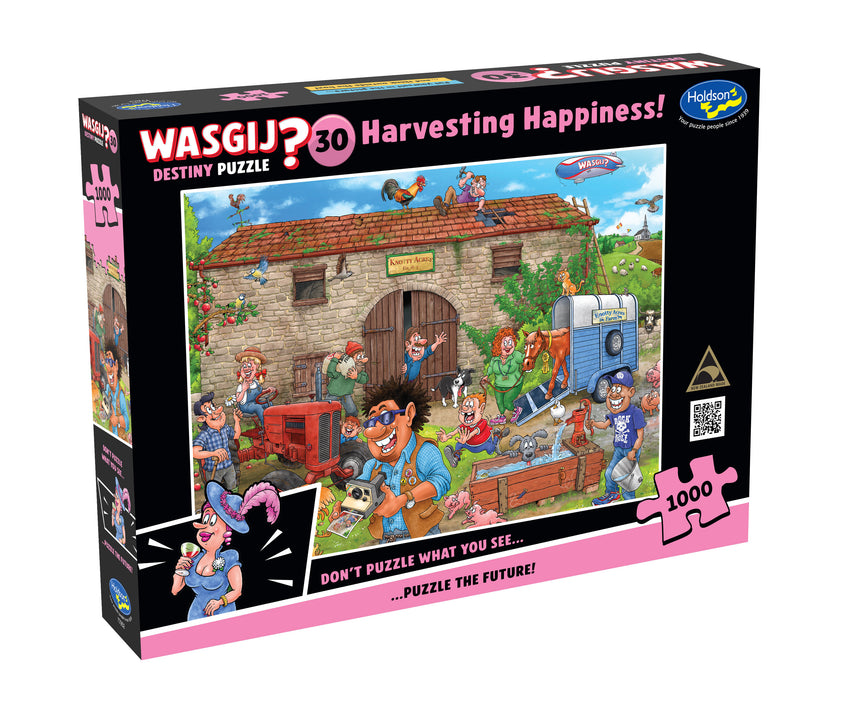 Wasgij Destiny 30: Harvesting Happiness 1000pc Puzzle