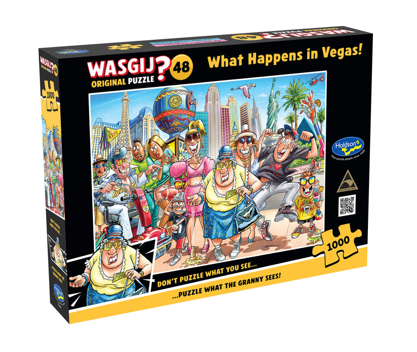 Wasgij Original 48: What Happens in Vegas! 1000pc Puzzle
