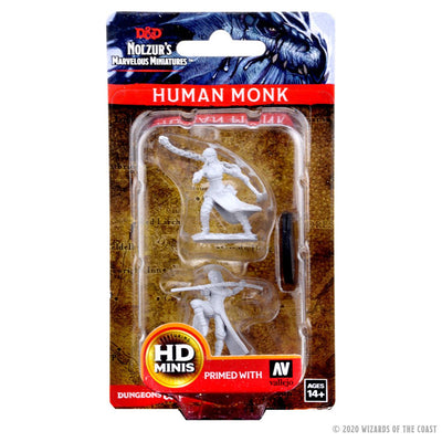 Role Playing Games, D&D Nolzur’s Marvelous Miniatures: Human Female Monk