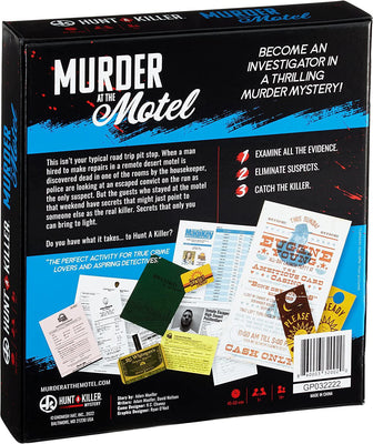 Cooperative Games, Hunt A Killer: Murder at the Motel
