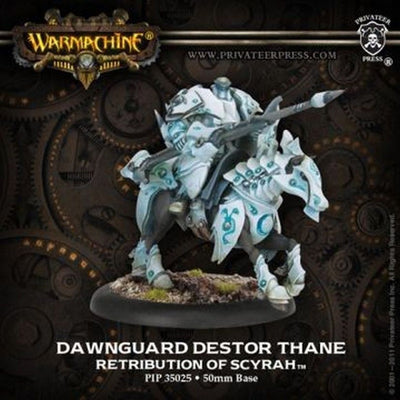 All Products, Warmachine: Retribution of Scyrah – Dawnguard Destor Thane Retribution Cavalry