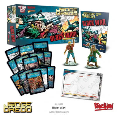 Miniatures, Judge Dredd Block War Expansion