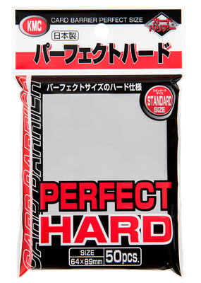 Products, KMC Sleeves Perfect Fit Hard Standard Size 50 Pack