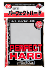KMC Sleeves Perfect Fit Hard Standard Size 50 Pack
