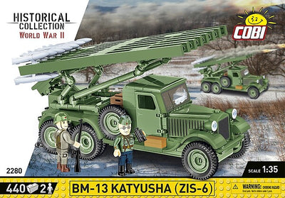 COBI - Construction Blocks, BM-13 Katyusha ZIS-6 440PC