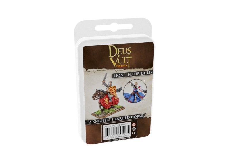 Deus Vault: Leader on Barded Horse