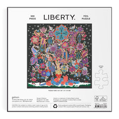 Galison: Liberty Christmas Tree of Life 500pc Foil Puzzle