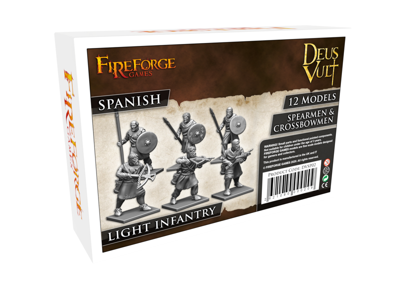 Deus Vault: Spanish Light Infantry – Spearmen & Crossbowmen