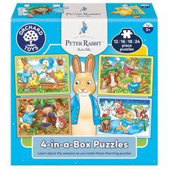 Orchard Toys: Peter Rabbit 4-in-a-Box Puzzles