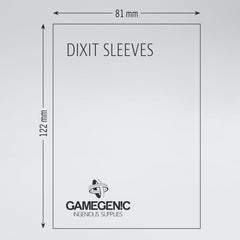 Gamegenic Matte Sleeves: Sand Dixit / Mysterium 81 x 122 mm 90 Pack