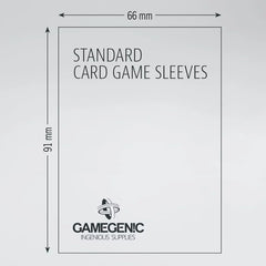 Gamegenic Matte Board Game Sleeves: Standard 66 x 91mm 200 Pack