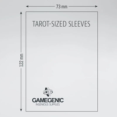 Accessories, Gamegenic Matte Board Game Sleeves: Tarot 73 x 122mm 50 Pack