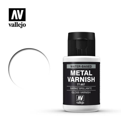 Hobby Supplies, Metal Color: Gloss Metal Varnish 32ml