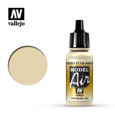 Hobby Paint, Model Air: Aged White 17ml