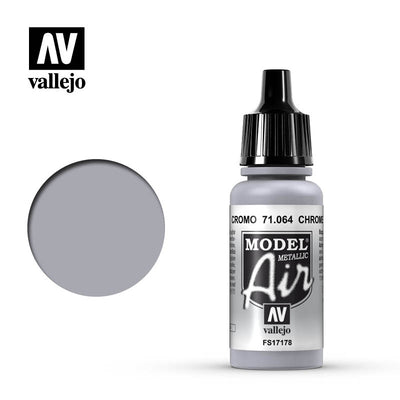 Hobby Paint, Model Air: Chrome Metallic 18ml