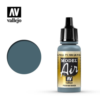 Hobby Paint, Model Air: Faded P.R.U. Blue 17ml