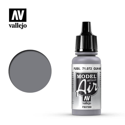 Hobby Paint, Model Air: Gunmetal Metallic 18ml