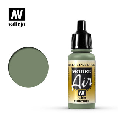 Hobby Paint, Model Air: IDF/IAF Green 17ml