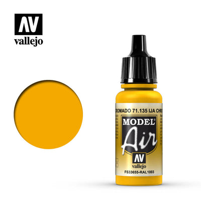 Hobby Paint, Model Air: IJA Chrome Yellow 17ml