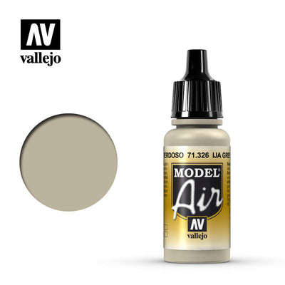 Hobby Paint, Model Air: IJA Grey Green 17ml